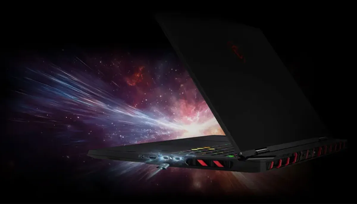 MSI Raider 18 HX AI gaming laptop featuring Thunderbolt 5 technology